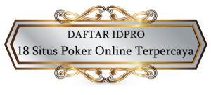 daftar id pro 18 situs poker online